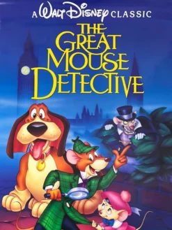 Sold Out Posters The Great Mouse Detective - 1986 Video Promo Movie Poster Original Vintage