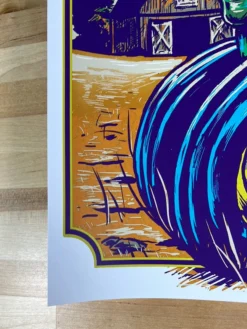 Pearl Jam - 2021 Ian Williams Poster Moline, IL Streaming Event Gig Posters