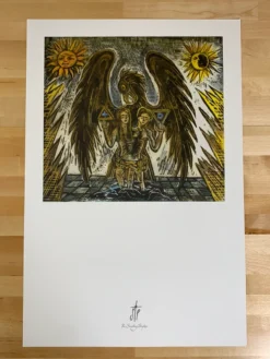 Gig Posters The Smashing Pumpkins - 2000 Vasily Kafanov Lithograph Machina Poster