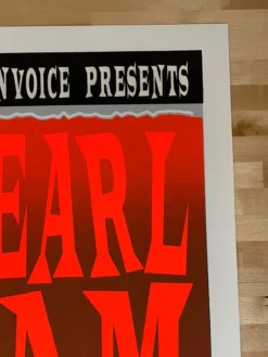 TAZ Gig Posters Pearl Jam - 1998 T.A.Z. Poster Maui, HI Cultural Center 1st Ed 11 TAZ Gig Posters Pearl Jam - 1998 T.A.Z. Poster Maui, HI Cultural Center 1st Ed