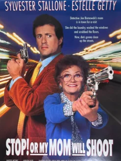 Sold Out Posters Stop Of My Mom Will Shoot - 1992 Video Promo Movie Poster Original Vintage Movie/TV Posters