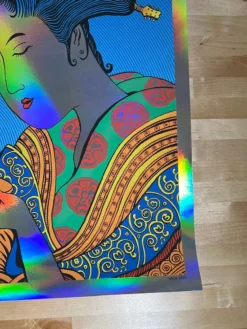 Dave Matthews Band - 2004 EMEK Poster Hershey Park Stadium PA FOIL 10 Dave Matthews Band - 2004 EMEK Poster Hershey Park Stadium PA FOIL