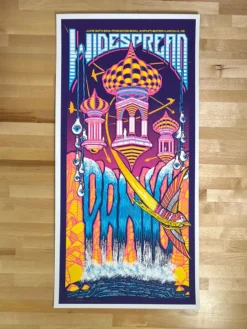 Widespread Panic - 2014 Brad Klausen Poster Lincoln NE, Pinewood Bowl Gig Posters
