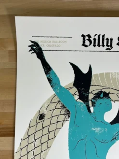 Colorado Billy Strings - 2021 Delicious Design League Poster Denver, CO 10/15 AP