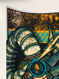 Metallica - 2019 Brad Klausen Poster Vienna, Austria S/N Ernst Happel Gig Posters