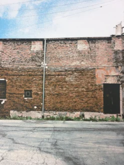 325 N. Elizabeth - 2010 Dan MacAdam Crosshair Chicago Poster Art Print