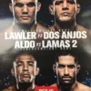Sold Out Posters UFC Fight Night - 2017 Poster Lawler Vs Dos Anjos, Aldo Vs Lamas 2