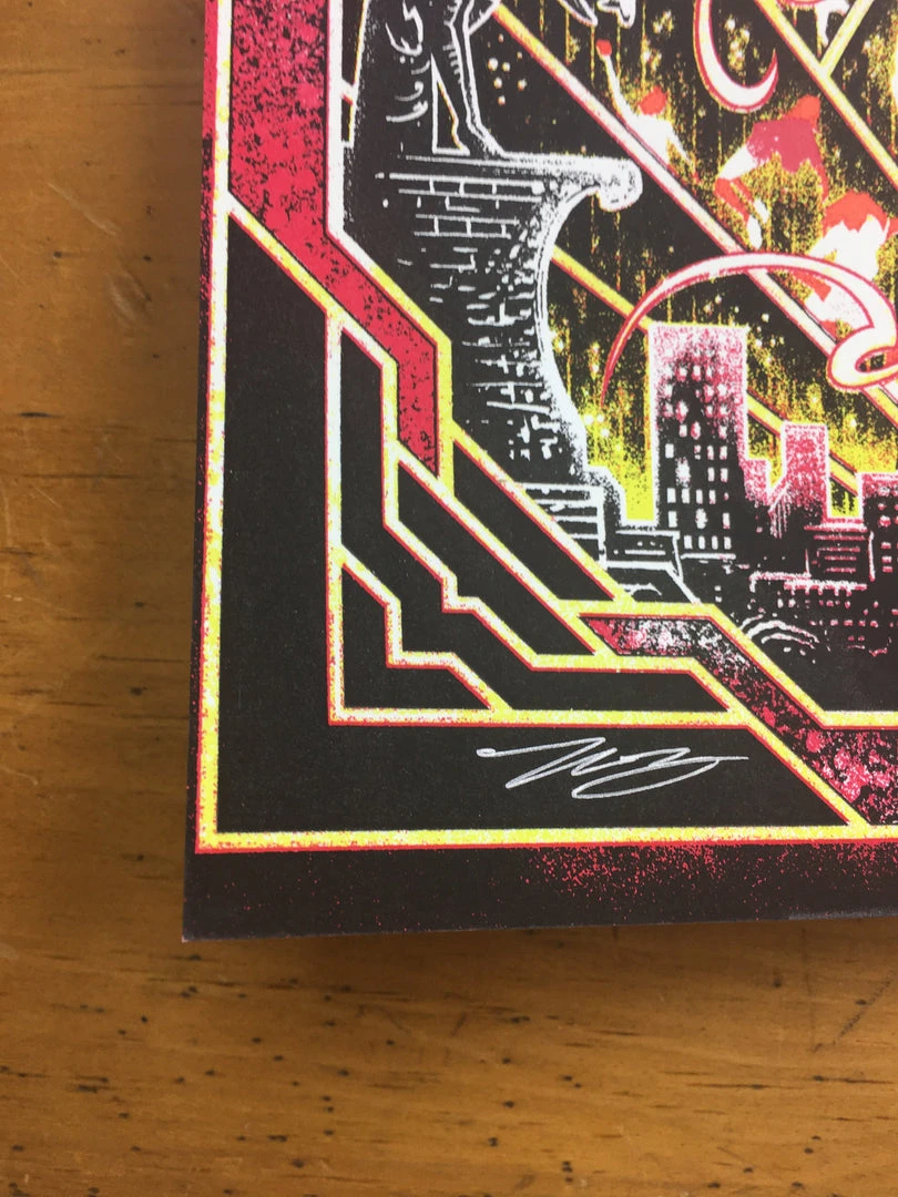 Childish Gambino - 2019 Miles Tsang Poster Paris, FRA AccorHotels Arena AP 8 Childish Gambino - 2019 Miles Tsang Poster Paris, FRA AccorHotels Arena AP