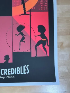The Incredibles - 2021 Raid71 Poster Movie Print