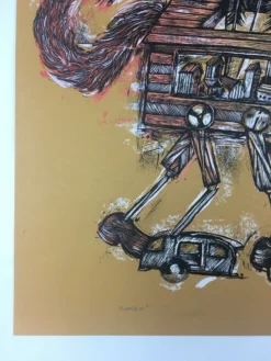 Ramblin - 2009 Dan Grzeca Poster Art Print