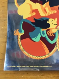 Art Prints Popeye The Sailor Meets Sindbad The Sailor - 2014 Tom Whalen Poster Foil Green V