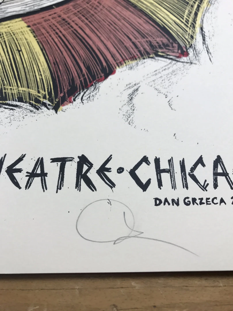 The Arcs - 2015 Dan Grzeca Poster Chicago, IL Vic Theatre 6 The Arcs - 2015 Dan Grzeca Poster Chicago, IL Vic Theatre