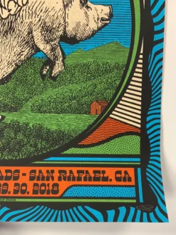 Moe. Phil Lesh & Friends - 2018 Subject Matter Studio Poster San Rafael, CA