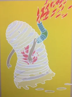 When Robots Die - 2009 Jay Ryan Art Print