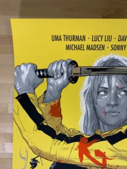 A Roaring Rampage Of Revenge! - 2021 Joshua Budich Poster Kill Bill Movie/TV Posters