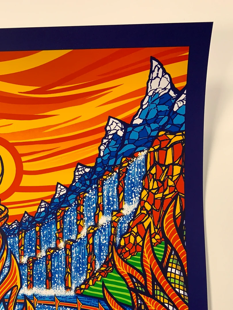 Pearl Jam - 2020 Brad Klausen Poster Nashville, TN S/N Ed Bridgestone Arena Gig Posters 6 Pearl Jam - 2020 Brad Klausen Poster Nashville, TN S/N Ed Bridgestone Arena Gig Posters