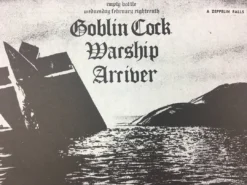 Goblin Cock - 2009 Dan MacAdam Of Crosshair Poster Chicago, IL Empty Bottle