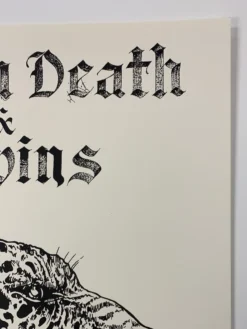 Gig Posters Napalm Death & Melvins - 2016 Fugscreens Studios Poster Omaha, NE 4/25