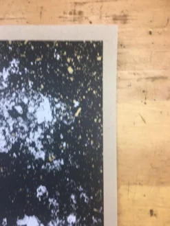 Winter Hearts - 2009 Jacob Bannon Art Print Gold Variant