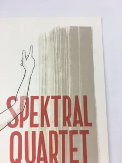 Spektral Quartet & Julia Holter Tour- 2015 Justin Santora Poster