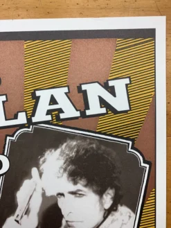 Bob Dylan - 2004 Geoff Gans Poster Rochester, NY Gordon Field House