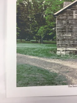 The Band Of Heathens - 2009 Dan MacAdam Crosshair Poster Austin, TX KLRU Studios