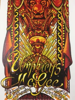 Gig Posters Umphrey's McGee - 2013 AJ Masthay SE Poster New York, NY Beacon Theatre