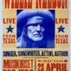 Willie Nelson - 2008 Hatch Show Print 4/23 Poster Esbjerg, Denmark