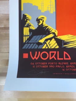 Eric Clapton - 2011 Ron Donovan Firehouse Poster World Tour (#3)