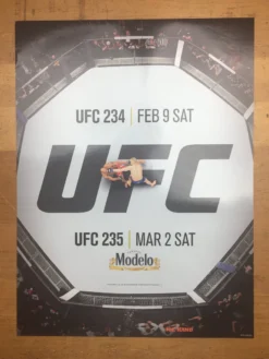Sold Out Posters UFC 234 & 235 2019 Poster