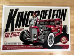 Kings Of Leon - 2009 Ken Taylor Poster Sydney, AUS