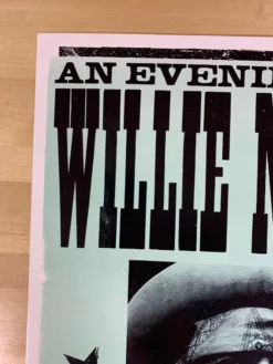 Willie Nelson - 2005 Franks Brothers Poster Smithville, Texas