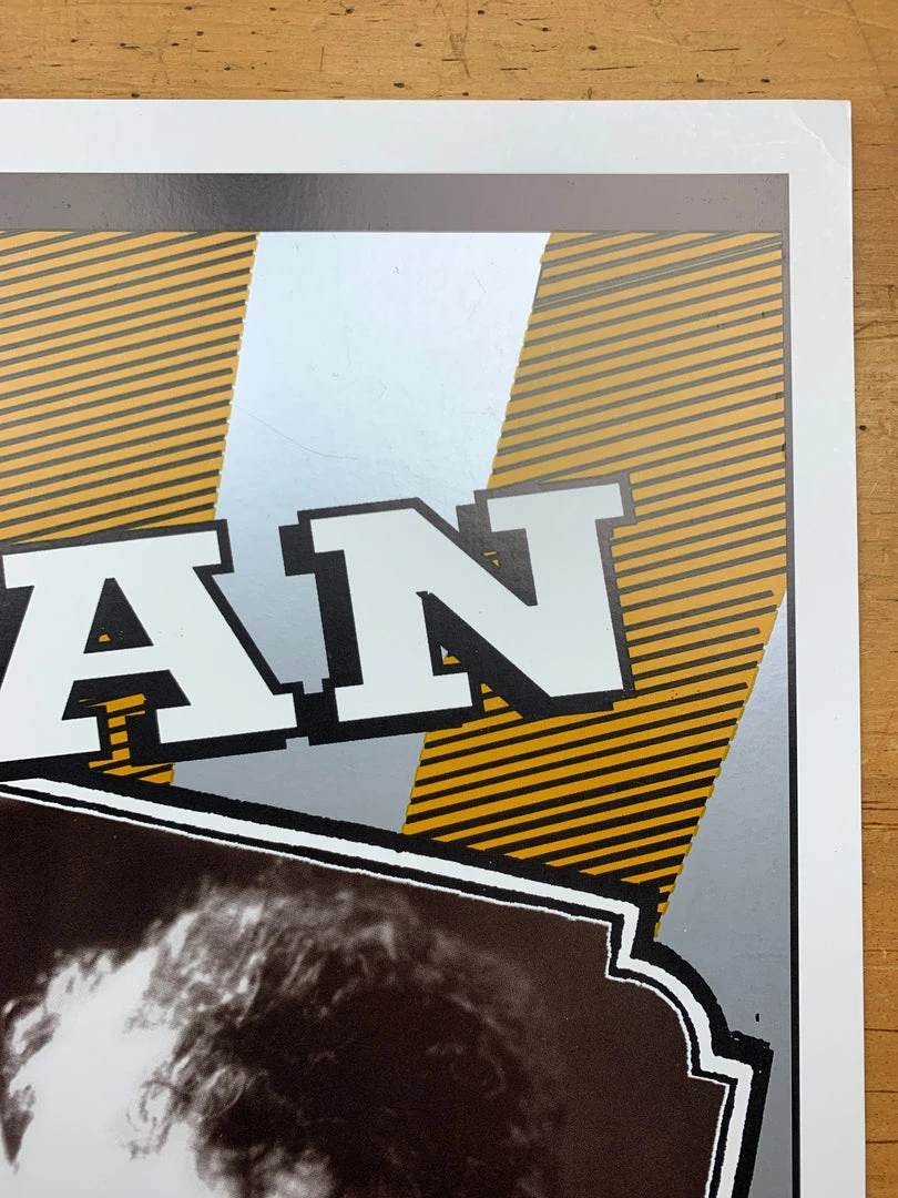 Bob Dylan - 2004 Geoff Gans Poster Rochester, NY Gordon Field House SILVER Varia 6 Bob Dylan - 2004 Geoff Gans Poster Rochester, NY Gordon Field House SILVER Varia