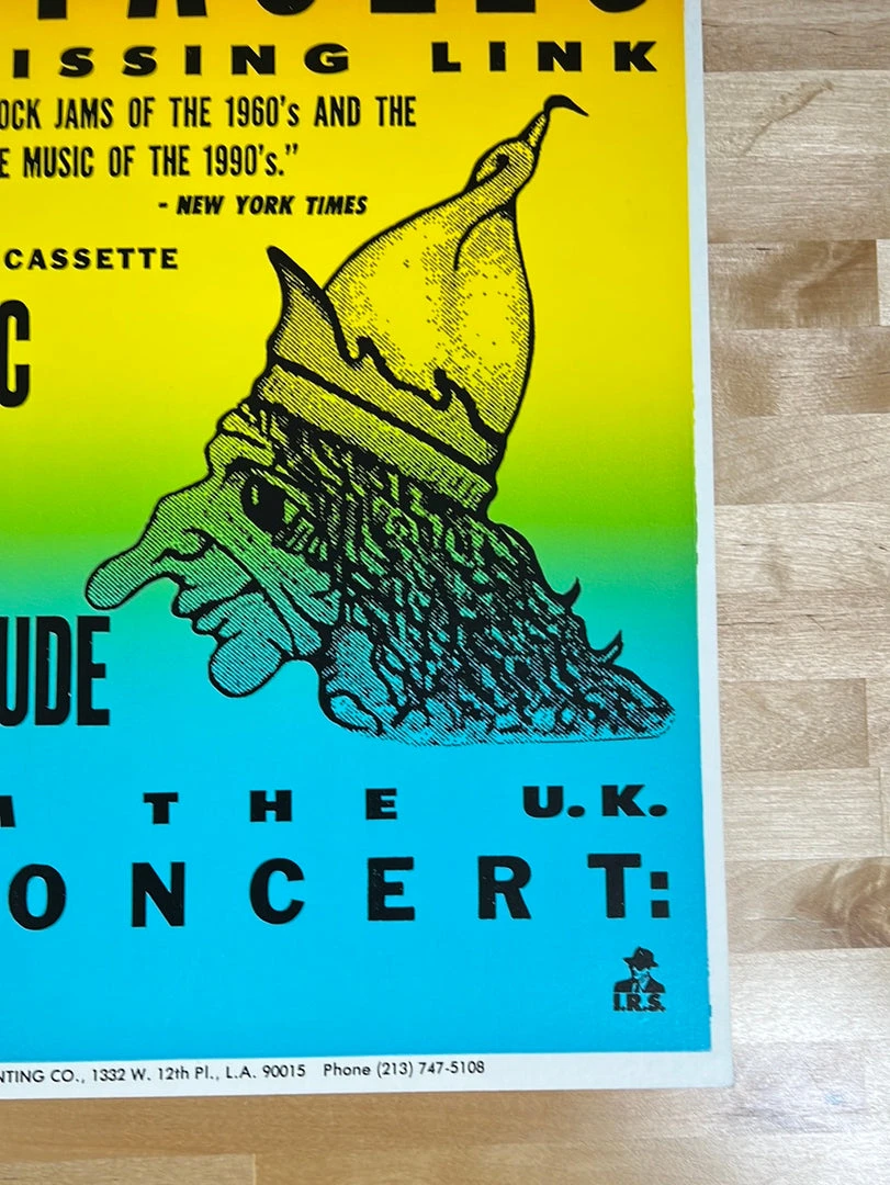 Colby Poster Printing Ozric Tentacles - 1990's Colby Poster UK, LA 7 Colby Poster Printing Ozric Tentacles - 1990's Colby Poster UK, LA