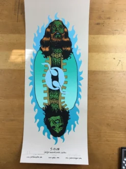 Queens Of The Stone Age - 2008 Justin Hampton Jermaine Rogers Poster Halifax, NS