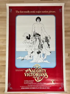 Sold Out Posters The Naughty Victorians - 1975 One Sheet Movie Poster Original Vintage 27x41 Movie/TV Posters