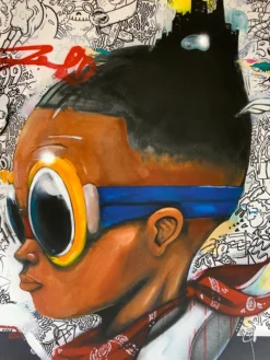 Lollapalooza - 2011 Hebru Brantley Numbered Edition Poster Gig Posters