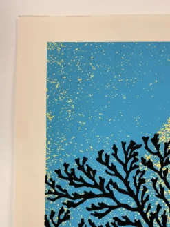 Gig Posters Grace Potter - 2013 Aesthetic Apparatus Poster (damaged) Road Tour BLUE