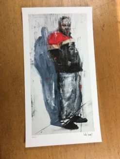 Art Prints (Unknown) Waiter - Brett Amory Poster Limited Edition Art Print S/N