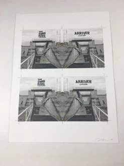 Gig Posters The Swan King/Arriver - Dan MacAdam Crosshair Poster