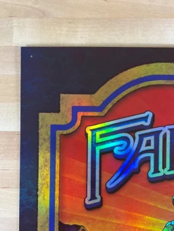 Grateful Dead - 2015 Brian Carroll Poster Fare Thee Well FOIL (pinholes)
