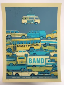 Gig Posters Dave Matthews Band - 2013 Methane Poster Burgettstown, PA