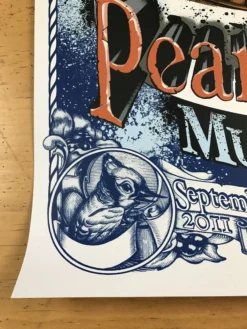 Gig Posters Pearl Jam - 2011 Greg Simkins Poster Craola Winnipeg Manitoba, CAN