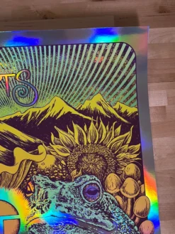 Disco Biscuits - 2022 Nathaniel Deas Poster Denver, CO FOIL Colorado
