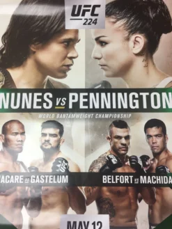 Sold Out Posters UFC 224- 2018 Poster Nunes Vs Pennington