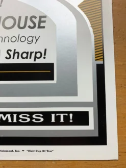 Bob Dylan - 2004 Geoff Gans Poster Rochester, NY Gordon Field House SILVER Varia 13 Bob Dylan - 2004 Geoff Gans Poster Rochester, NY Gordon Field House SILVER Varia