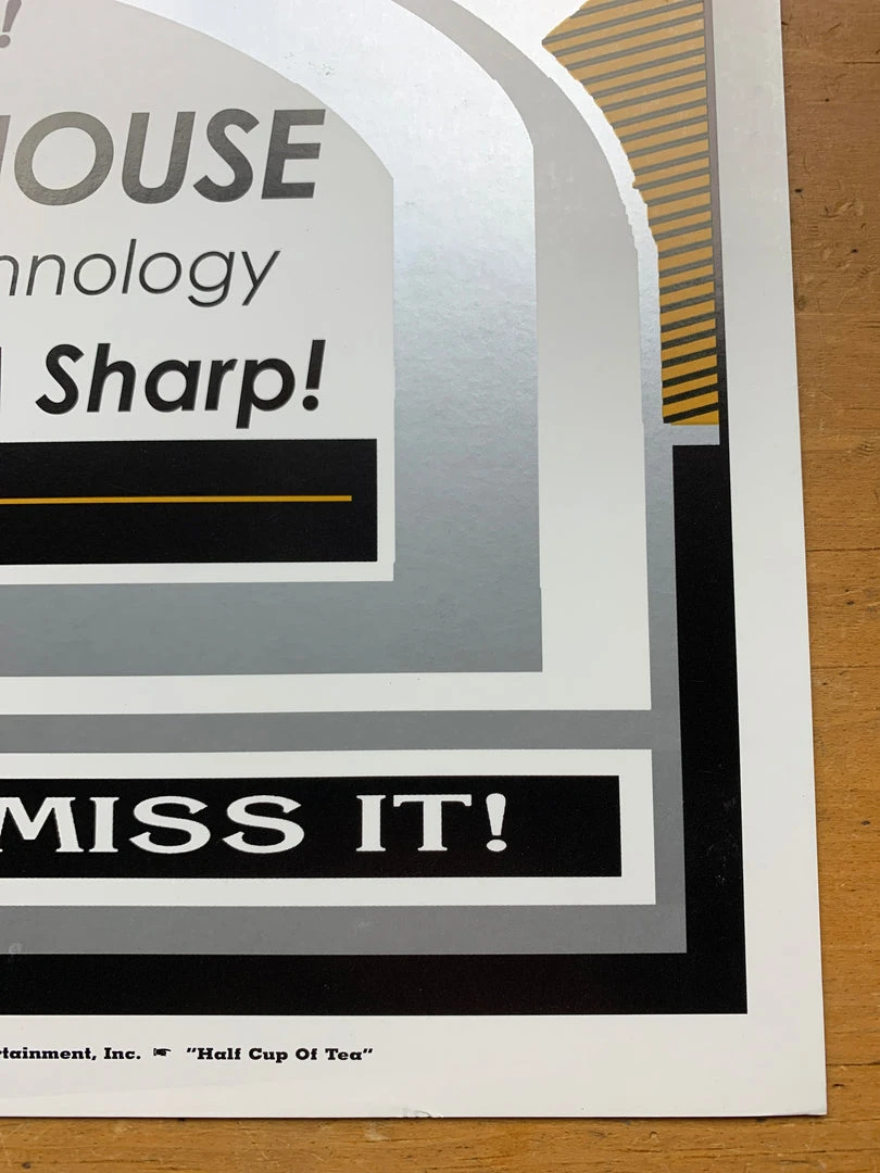 Bob Dylan - 2004 Geoff Gans Poster Rochester, NY Gordon Field House SILVER Varia 8 Bob Dylan - 2004 Geoff Gans Poster Rochester, NY Gordon Field House SILVER Varia