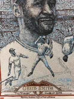 Art Prints Ozzie Smith - 2015 David Welker Poster FugScreens Studios Variant