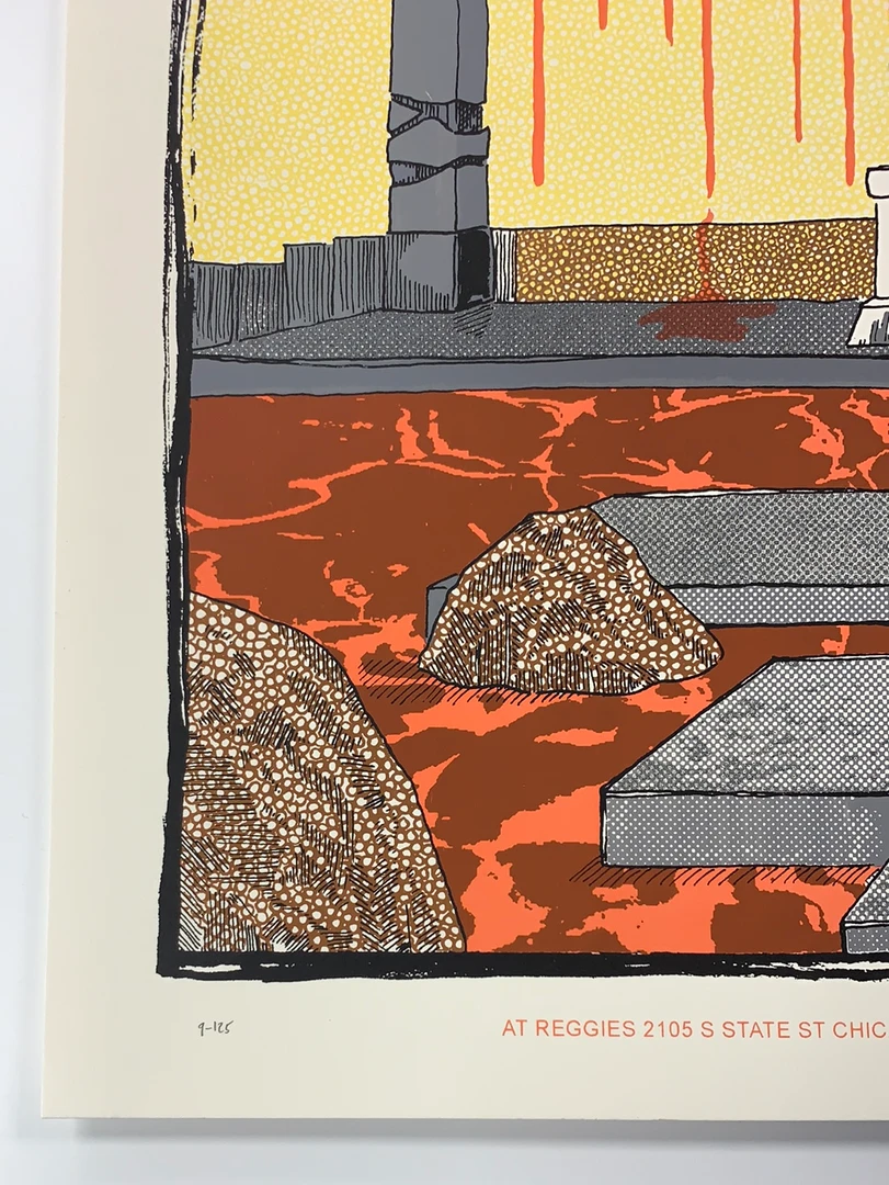 Mudqueens - 2015 Fugscreens Studios Poster Chicago, IL Reggies Rock Club 8 Mudqueens - 2015 Fugscreens Studios Poster Chicago, IL Reggies Rock Club