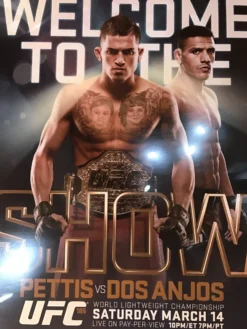 Sold Out Posters UFC 185 Poster Pettis Vs. Dos Anjos PPV